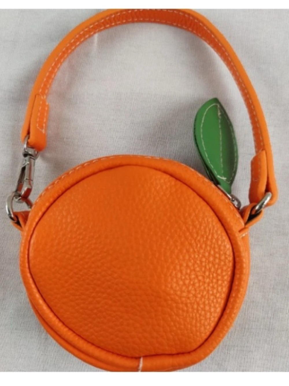 C&C California NWOT Aperol "Spritz" Tote Bag With Orange Slice Charm Pouch Viral - Picture 9 of 10